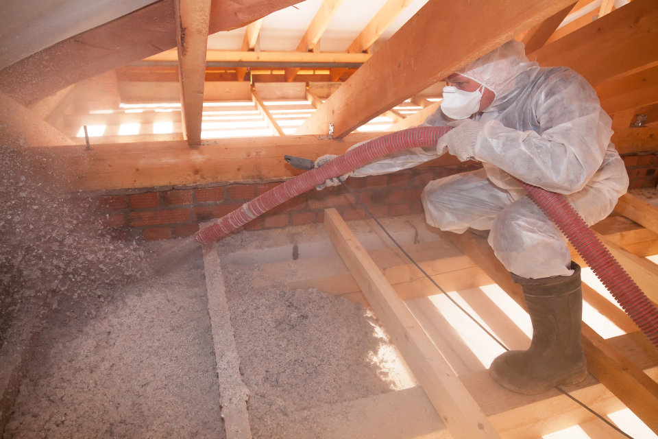 Blown-in Attic Insulation Attic Insulation